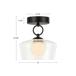 Leota Semi-Flush Mount