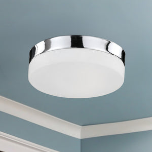 Lomita 11-in Chrome LED Flush Mount