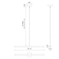 Akari Linear Pendant