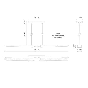 Dakota Linear Pendant