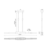 Enzo Linear Pendant