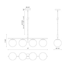 Zuri Linear Pendant