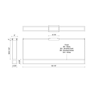Plaza Linear Pendant