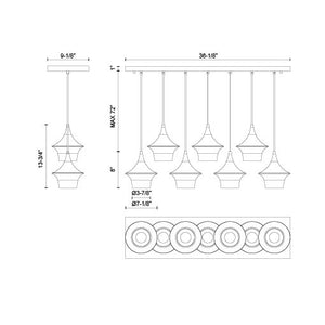 Emiko Linear Pendant