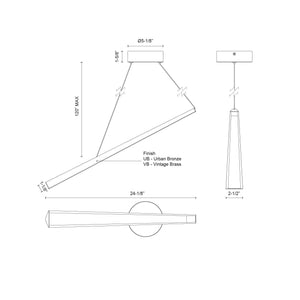 Lex Linear Pendant