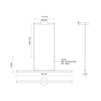 Vesper Linear Pendant