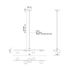 Jayden Linear Pendant