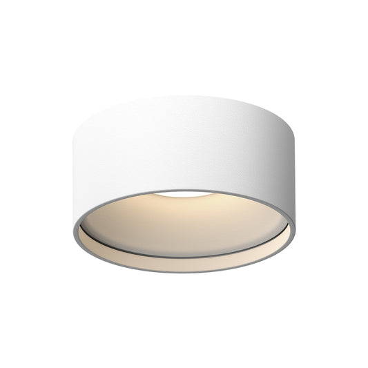 Lucci 5-in Black LED Flush Mount