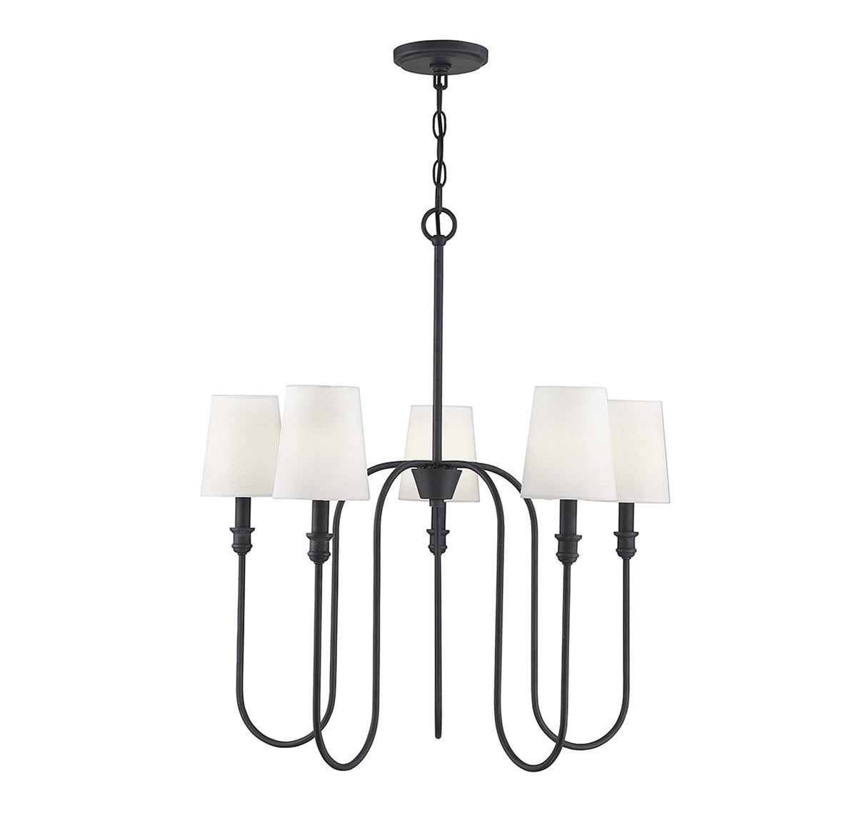 Meridian 5-Light Chandelier