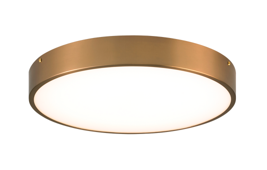 Plato is a minimalistic take on the traditional flush mount. This simple LED ceiling fixture is designed with a sleek round shape and comes in a variety of finishes. The versatility of this fixture is sure to add an element of modern touch.