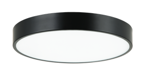 Plato is a minimalistic take on the traditional flush mount. This simple LED ceiling fixture is designed with a sleek round shape and comes in a variety of finishes. The versatility of this fixture is sure to add an element of modern touch.