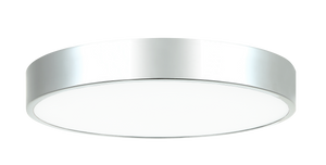 Plato is a minimalistic take on the traditional flush mount. This simple LED ceiling fixture is designed with a sleek round shape and comes in a variety of finishes. The versatility of this fixture is sure to add an element of modern touch.