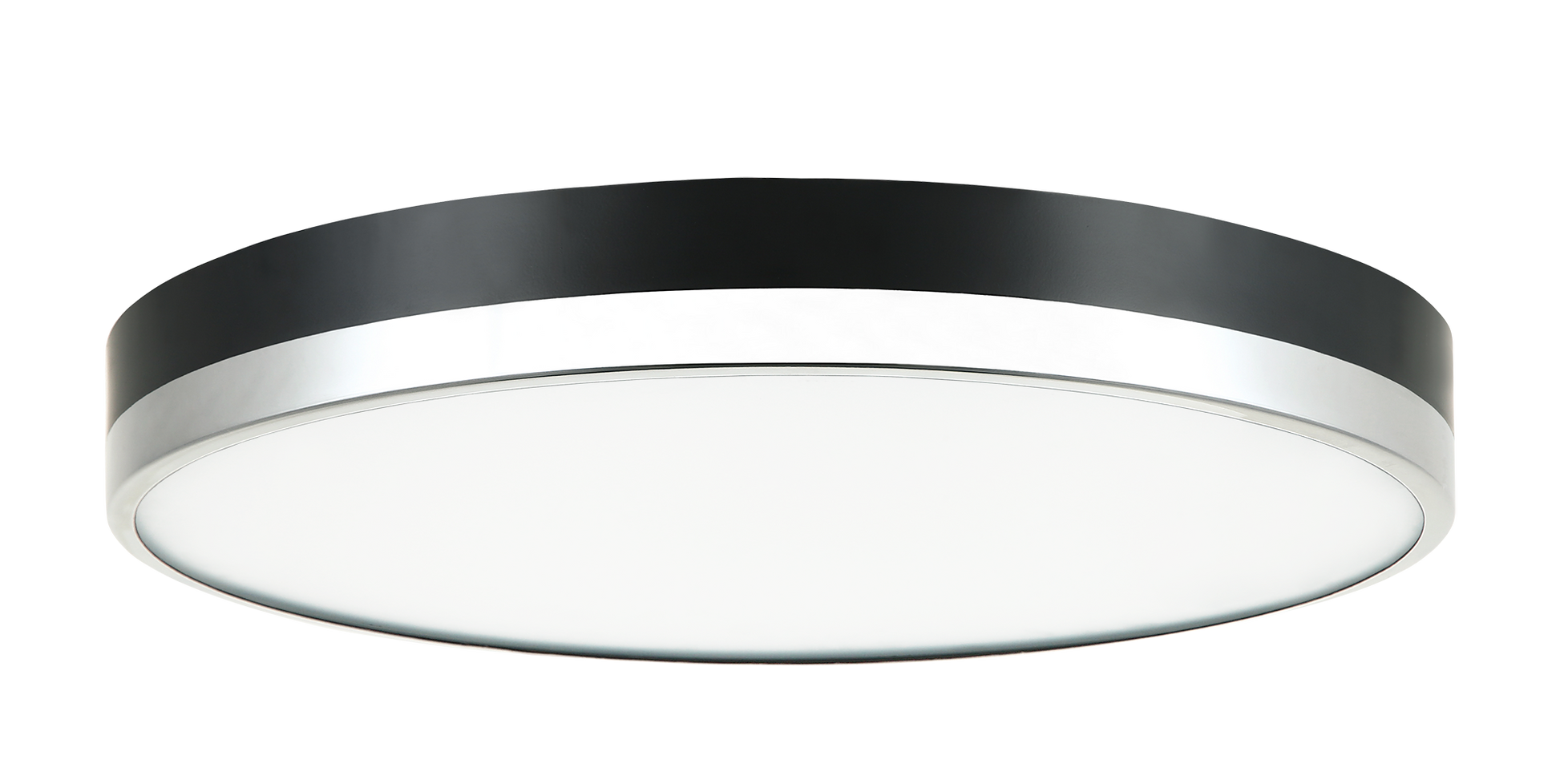 A sleek and contemporary take on the traditional round flush mount. These LED flush mounts are offered with contrasting finish combinations - Black with Chrome and Aged Gold Brass with White. Tone is a versatile fixture, suitable for any room.