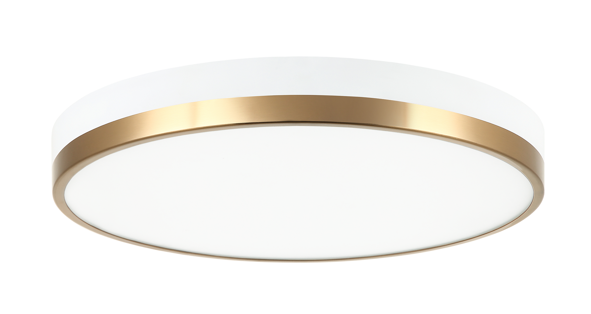 A sleek and contemporary take on the traditional round flush mount. These LED flush mounts are offered with contrasting finish combinations - Black with Chrome and Aged Gold Brass with White. Tone is a versatile fixture, suitable for any room.