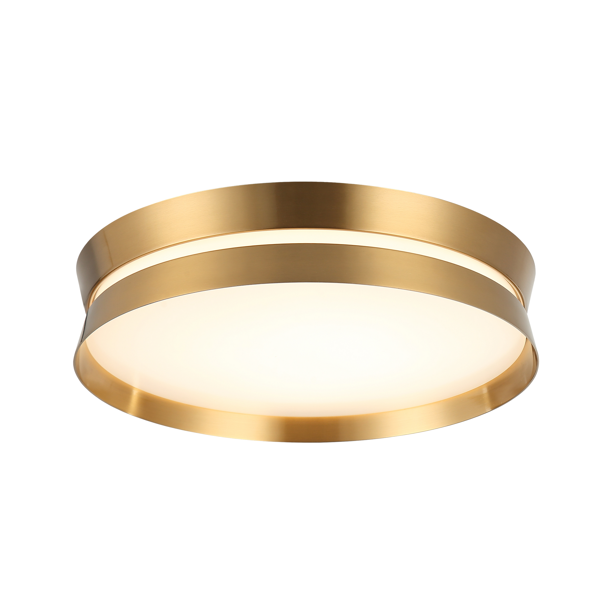 With a fresh design that offers both a contemporary or traditional look, the Greyson delivers a LED output at the bottom and middle with a white acrylic diffuser. Fixture comes in Aged Gold Brass and Matte Black.