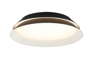 With a unique design and two-tier design that offers both a contemporary or traditional look, the Dahlia delivers a 5CCT LED output at the bottom and middle. Fixture comes in Aged Gold Brass and Matte Black with White interior.