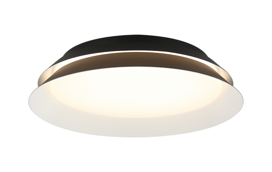 With a unique design and two-tier design that offers both a contemporary or traditional look, the Dahlia delivers a 5CCT LED output at the bottom and middle. Fixture comes in Aged Gold Brass and Matte Black with White interior.
