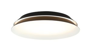 With a unique design and two-tier design that offers both a contemporary or traditional look, the Dahlia delivers a 5CCT LED output at the bottom and middle. Fixture comes in Aged Gold Brass and Matte Black with White interior.