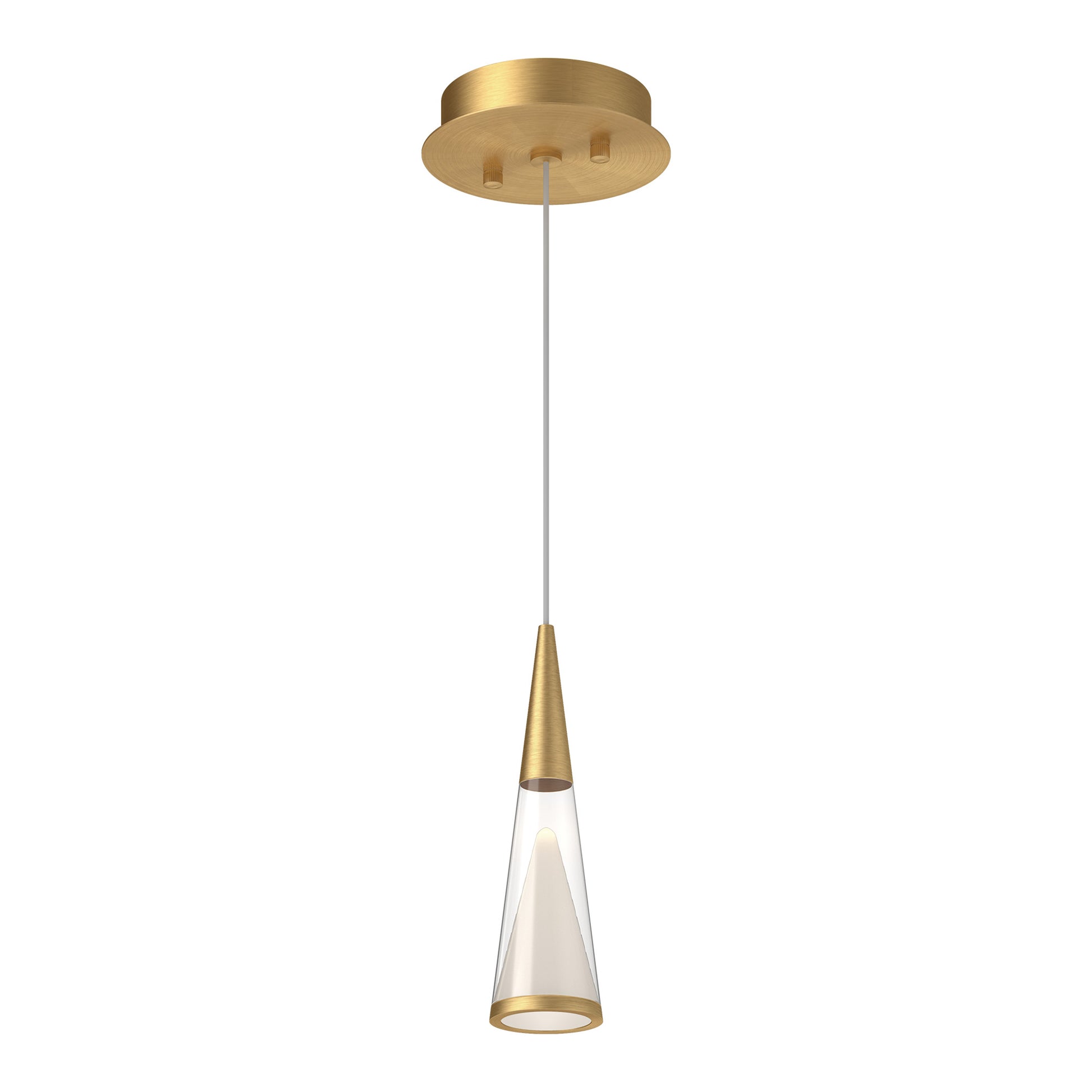 Malabar 3-in Chrome LED Pendant