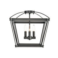 Manor Semi-Flush Mount