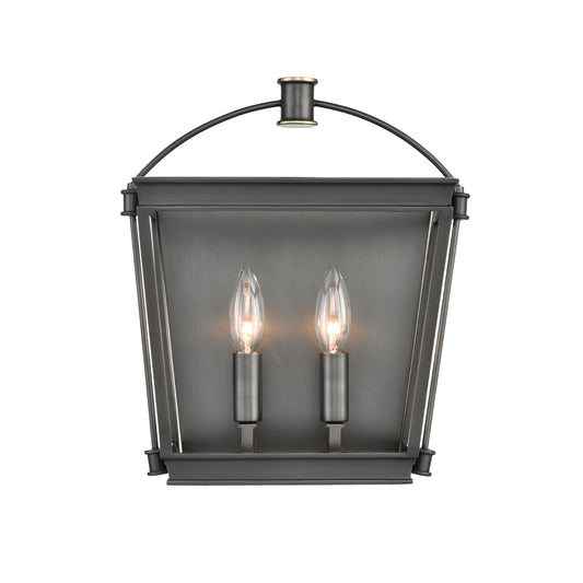 Manor Vintage Brass 2 Lights Wall/Vanity