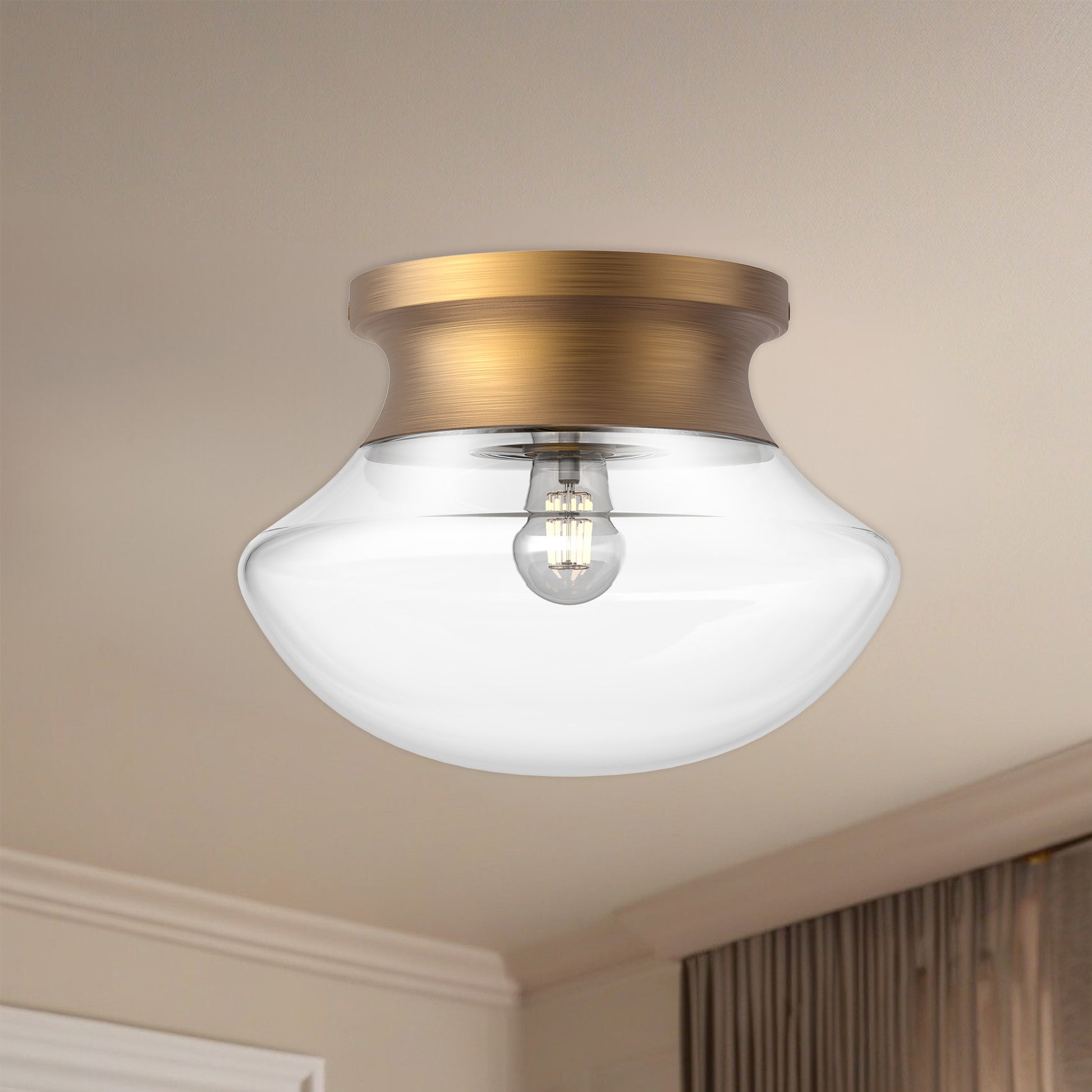 Marcel 11-in Flush Mount