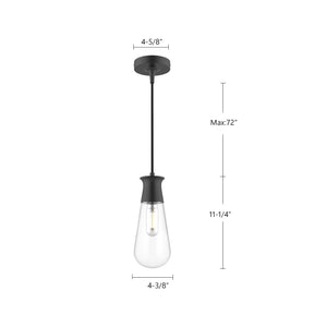Marcel 4-in Pendant