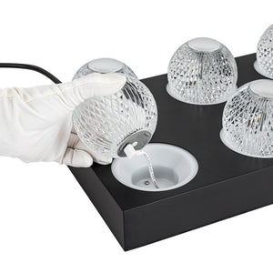 Marni 8-unit Black Charging Station