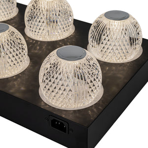 Marni 8-unit Black Charging Station