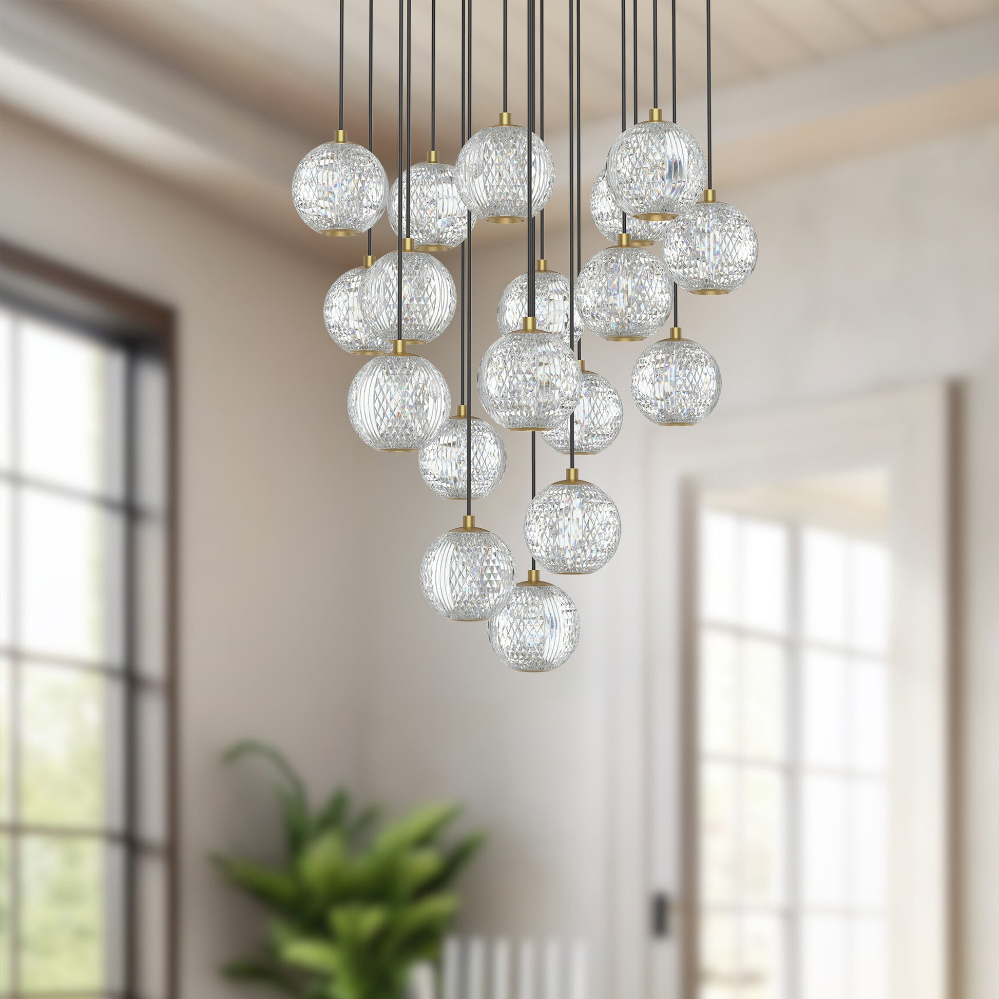 Marni 18 Light LED Multi Pendant