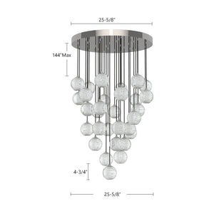Marni 30 Light Multi Pendant