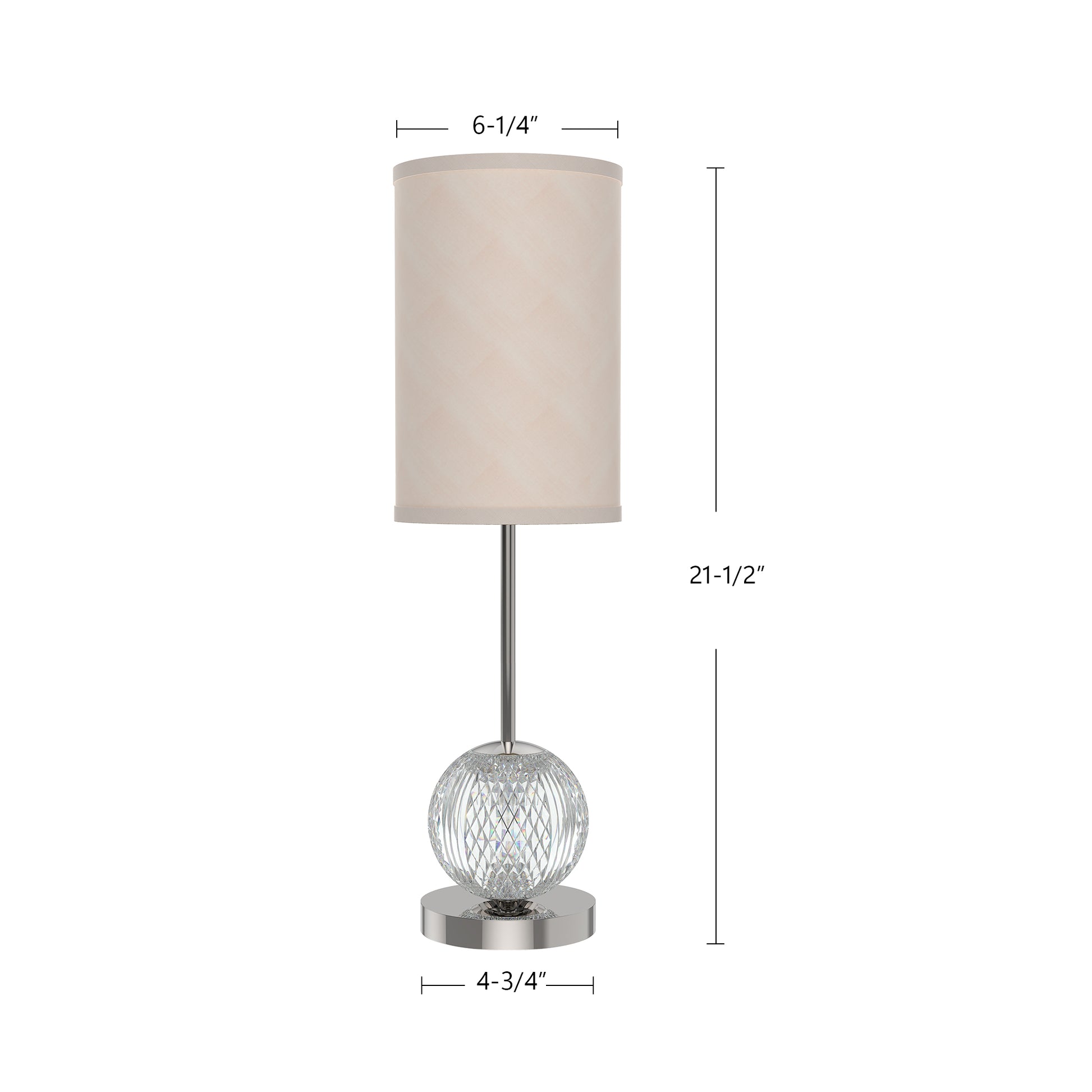 Marni 21-in Table Lamp