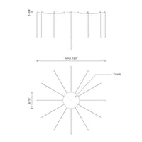 Marquee Multi Pendant Canopy System