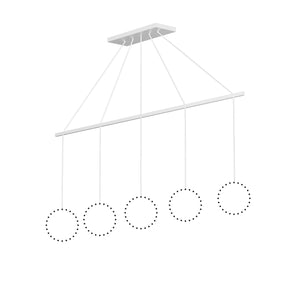 Marquee White Linear Pendant Canopy System