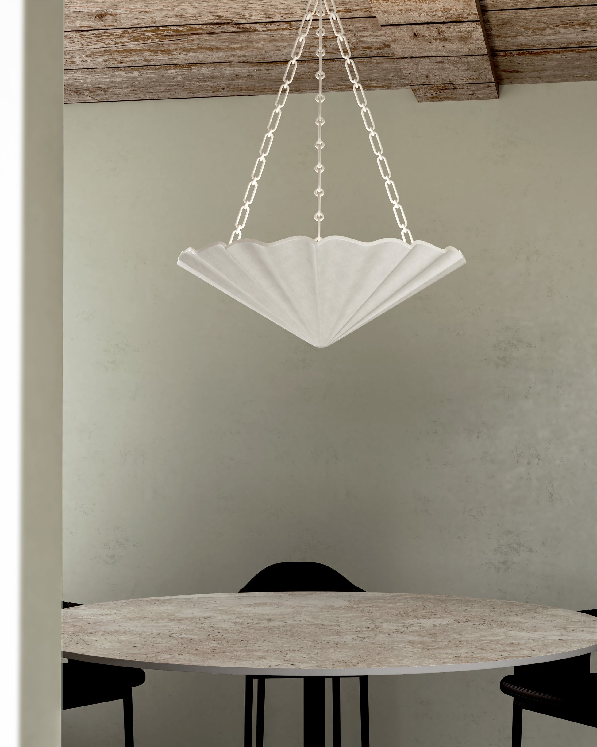 Martine 30-in Antique White 4 Lights Chandeliers