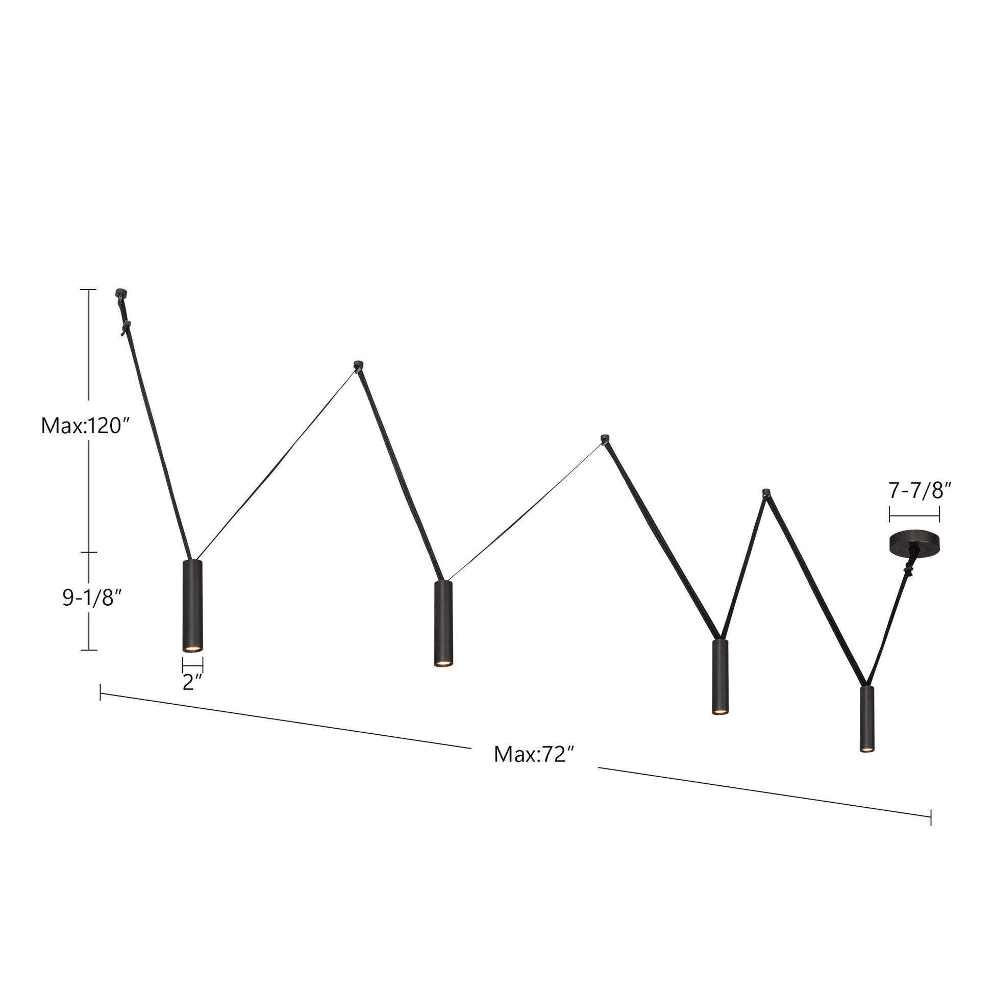 Mason 4-in Linear Pendant