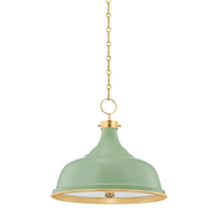 Painted No. 1 Pendant
