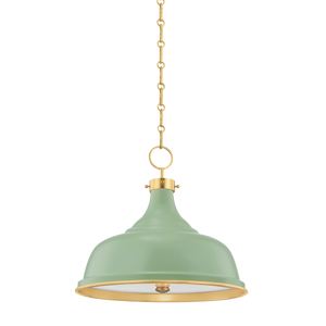 Painted No.1 Pendant
