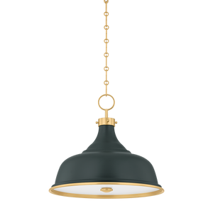 Painted No.1 Pendant