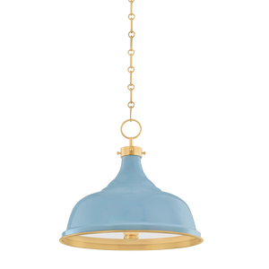 Painted No.1 Pendant