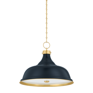 Painted No.1 Pendant