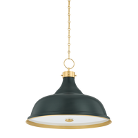 Painted No. 1 Pendant