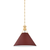 Painted No.2 Pendant