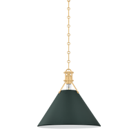 Painted No.2 Pendant
