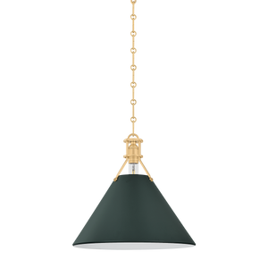 Painted No.2 Pendant