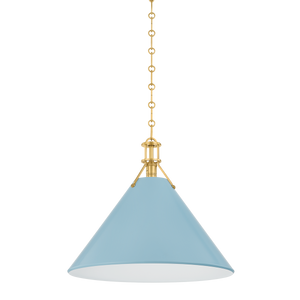 Painted No.2 Pendant