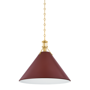 Painted No.2 Pendant