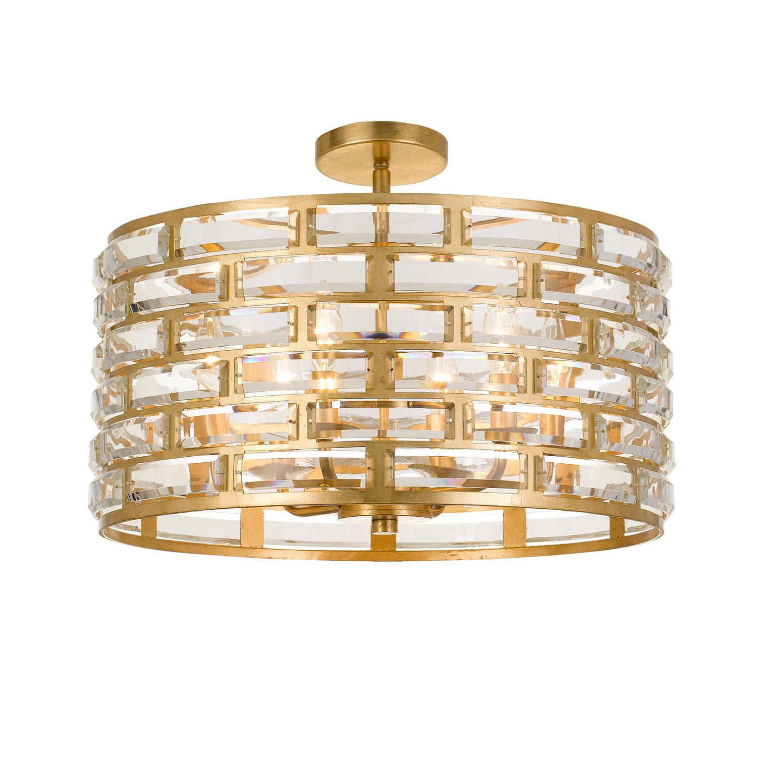 Meridian 20'' Semi Flush Mount