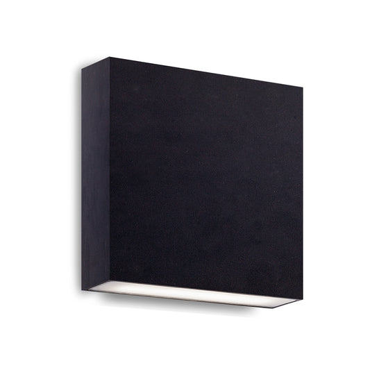 Mica 6-in White LED All terior Wall