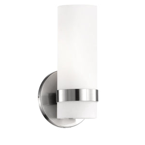 Milano 9-in Chrome LED Wall Sconce